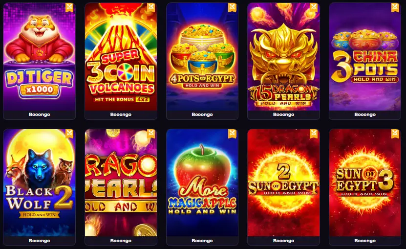 winrushgo casino popular games